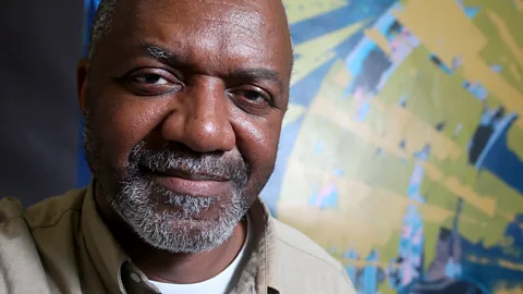 Getty Images US artist Kerry James Marshall says the figures in his paintings are "black to the core" (Credit: Getty Images)