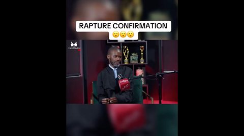 An image showing a TikTok clip of Pastor Joshua Mhlakela who said the Rapture would take place on 23 or 24 September 2025