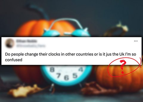 CLAIM: Daylight saving only happens in the UK - FALSE A tweet complaining about changing the clocks forward/back on the basis no other countries do it.