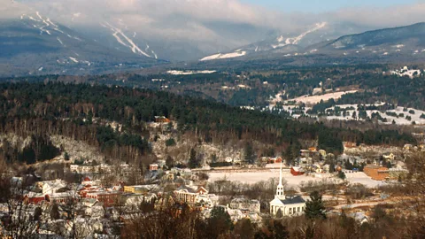 Getty Images The von Trapps moved to Stowe because its rolling hills and snowy peaks reminded them of their native Austria (Credit: Getty Images)