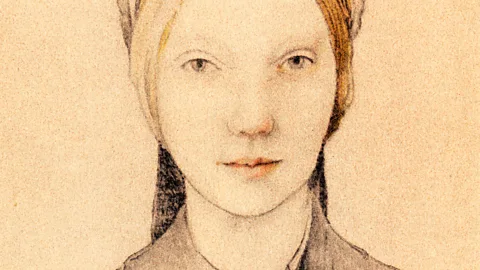 Alamy Crop version of what is reportedly a young Jane Boleyn sketched by Hans Holbein the Younger (Credit: Alamy)