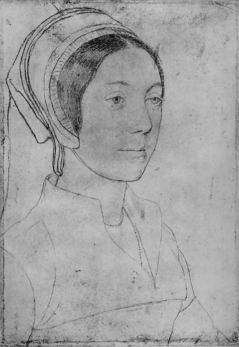 Alamy A Lady Unknown, a sketch by Hans Holbein the Younger from the 1530s, is thought to be a portrayal of Jane Boleyn (Credit: Alamy)