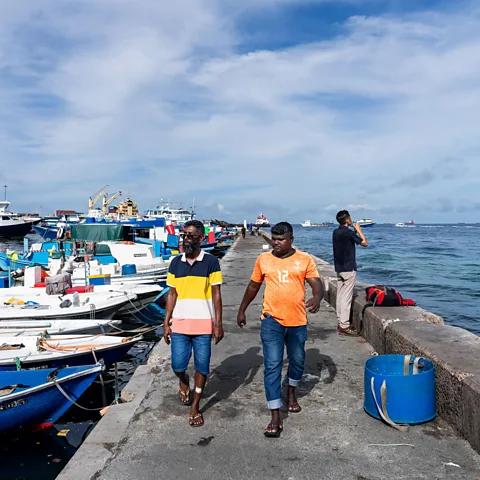 Getty Images Many island nations beyond the Maldives face similar pressures from rising seas (Credit: Getty Images)