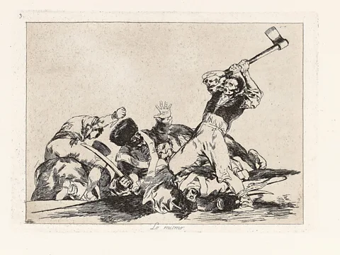 Museo del Prado/ Getty Images Francisco Goya's The Disasters of War was the first time that an artist revealed the inner darkness of humanity with unflinching directness (Credit: Museo del Prado/ Getty Images)