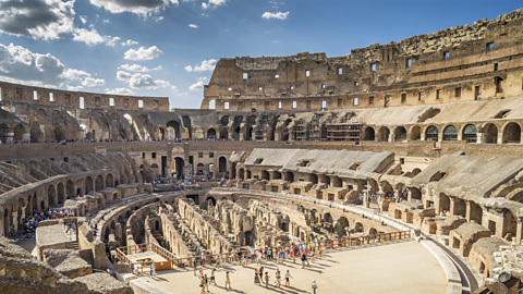 A photo of the Colosseum.