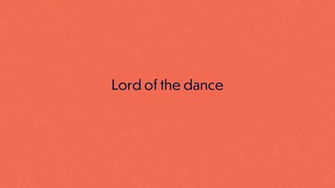 Lord of the dance