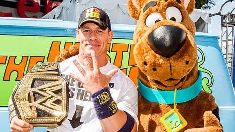 John Cena and Scooby Doo.