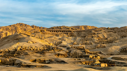 A photo of the Valley of the Kinds in Egypt.