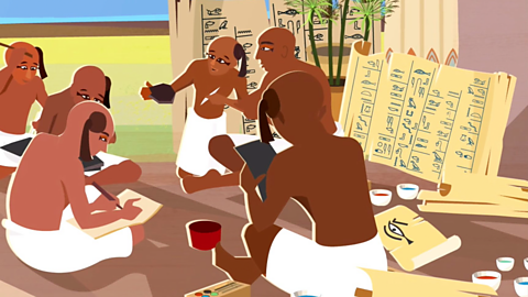 KS2 Music: Ancient Egypt. Song: 'Amulets and hieroglyphs'