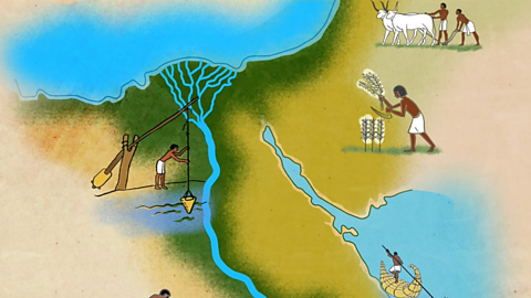 KS2 Music: Ancient Egypt. Song: 'Living, living River Nile'