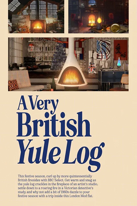 A Very British Yule Log