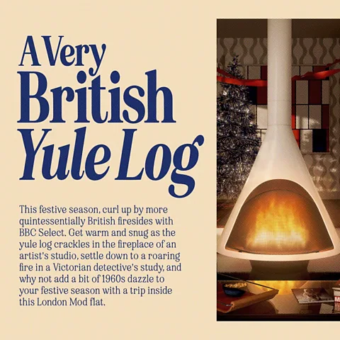 A Very British Yule Log