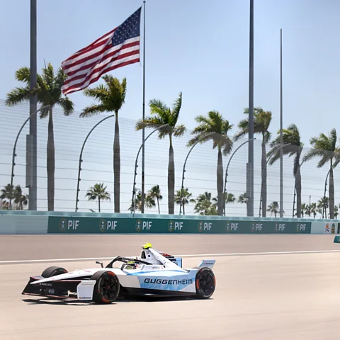 Formula E Formula E cars have become faster each year as their technology improves, which often trickles down into conventional road EVs (Credit: Formula E)