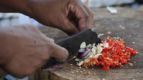 Getty Images Capsaicin, a compound found in chilli peppers, has been shown to boost brown fat levels in mice (Credit: Getty Images)