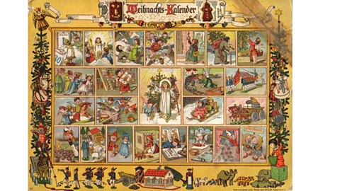 Early example of an Advent calendar.