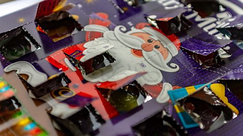Cadbury Advent calendar.