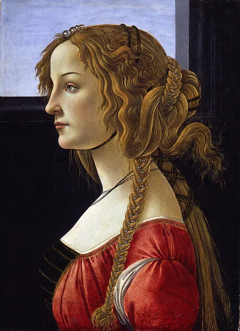 Getty Images Simonetta Vespucci was a muse to artists including Botticelli; she may have inspired his Portrait of a Young Woman and The Birth of Venus (Credit: Getty Images)
