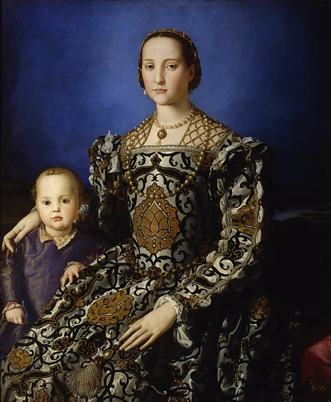Getty Images Bronzino's c 1545 portrait of Eleonora di Toledo can be seen as a symbol of the political and economic rebirth of Florence (Credit: Getty Images)