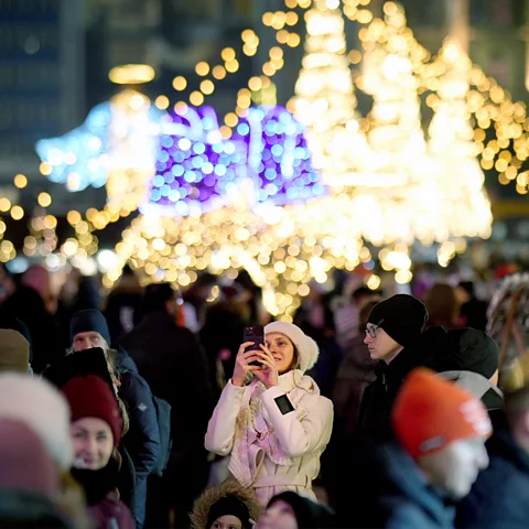 Getty Images When algorithms funnel huge crowds to the same "must-see" spot, the result can overwhelm both locals and visitors (Credit: Getty Images)