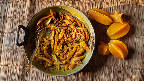 Simon Urwin Starfruit is the main ingredient in several Terai specialties (Credit: Simon Urwin)