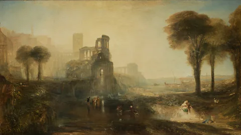 Tate JMW Turner, Caligula's Palace and Bridge, exhibited 1831 (Credit: Tate)