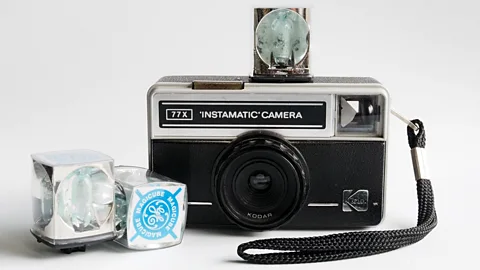 Getty Images Eastman Kodak's managers saw a filmless camera as a huge threat to lucrative products such as their Instamatic cameras (Credit: Getty Images)