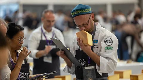 Alexandre Alloul Judges awarded an American, Emilia D'Albero, as this year's Mondial du Fromage winner (Credit: Alexandre Alloul)
