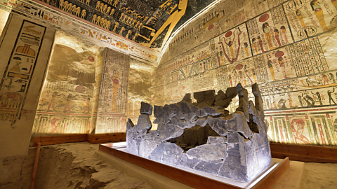 A photo of the tomb of Tomb of Rameses V and VI.