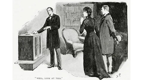 Alamy An illustration from the original 1892 publication of The Adventure of the Speckled Band (Credit: Alamy)