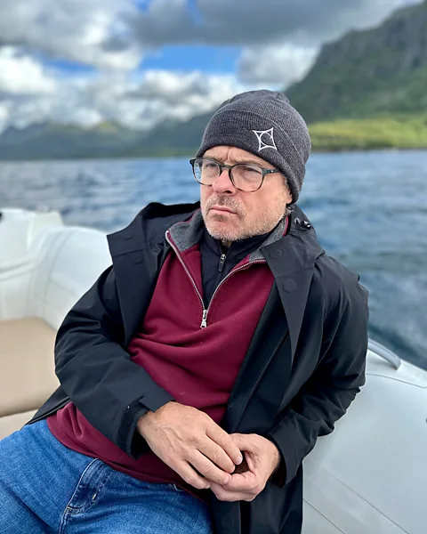 Hunt Priest Hunt Priest says the experience he had while taking part in a trial involving the psychedelic psilocybin led to a realisation about his own sexuality (Credit: Hunt Priest)