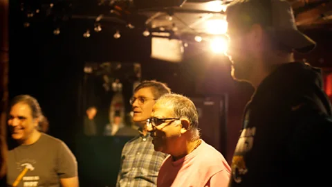 Joe Bor Comedy-on-prescription programs encourage participants to explore their vulnerabilities (Credit: Joe Bor)