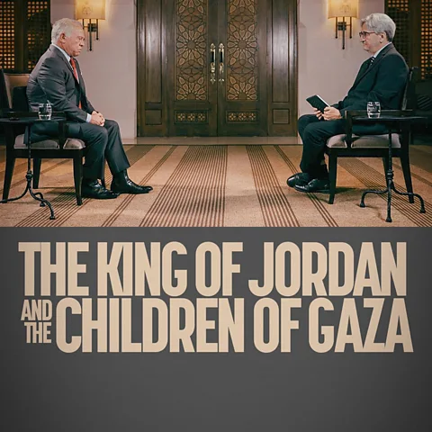 The King of Jordan and the Children of Gaza
