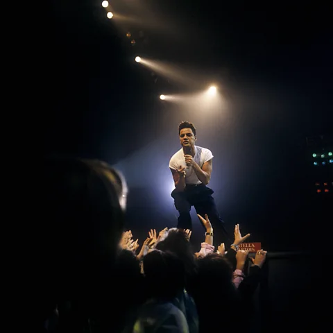 Getty Images Having achieved heartthrob status, Nick Kamen went on to make a record with Madonna (Credit: Getty Images)