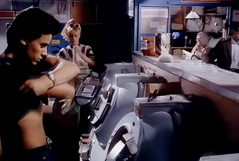 'Launderette' Levi's advertisement, Bartle Bogle Hegarty The advert coincided with the emergence of the 'New Man' who was both sensitive and attractive (Credit: 'Launderette' Levi's advertisement, Bartle Bogle Hegarty)