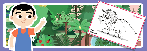 Dinosaur activity sheet