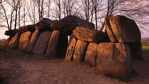 Alamy La Roche aux Fées in Brittany is a megalithic passageway made from 41 blocks of stone (Credit: Alamy)