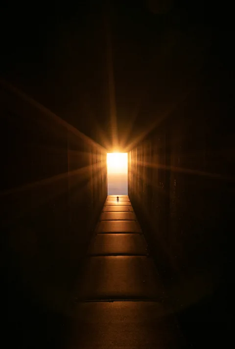 Odawara Art Foundation Hiroshi Sugimoto created the Enoura Observatory in Japan, whose buildings are all calibrated towards the movement of the Sun (Credit: Odawara Art Foundation)