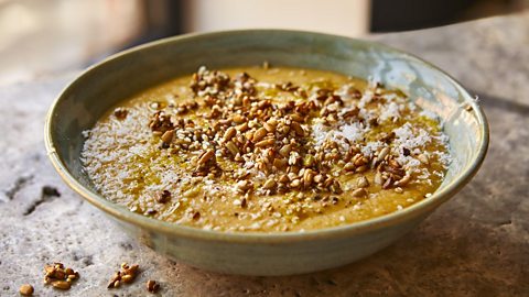 Root vegetable and lentil soup | Save to My Food