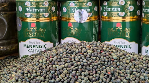 Jen Rose Smith Menengiç fruit and coffee is a ubiquitous sight in Gaziantep (Credit: Jen Rose Smith)