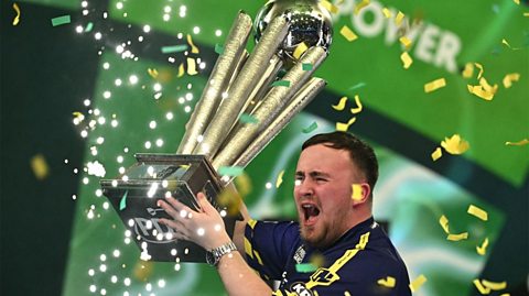 Luke Littler became the youngest ever PDC World Champion in January 2025