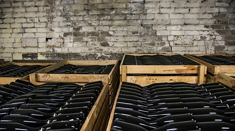 Getty Images Some sparkling wines are aged and stored for years, but the longer you leave it the greater the risks of it going flat (Credit: Getty Images)
