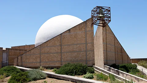 Getty Images The astonishing Chiesa Madre symbolised the ambition behind Gibellina Nuova – but not all residents embraced the vision (Credit: Getty Images)