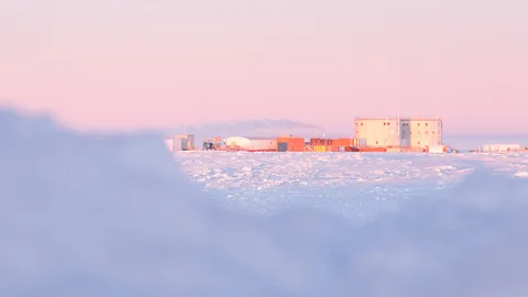 Esa The isolated conditions of a Mars base might be similar to that of Concordia, an Antarctic outpost completely cut-off in winter (Credit: Esa)