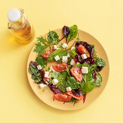 Getty Images The dressing you add to your salad could be doing more than adding flavour – it could be making it more nutritious (Credit: Getty Images)