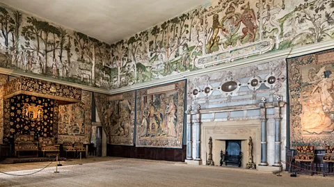 Alamy The grandeur of the fireplaces was only partly aesthetic – their massive stone structures helped retain heat for longer (Credit: Alamy)