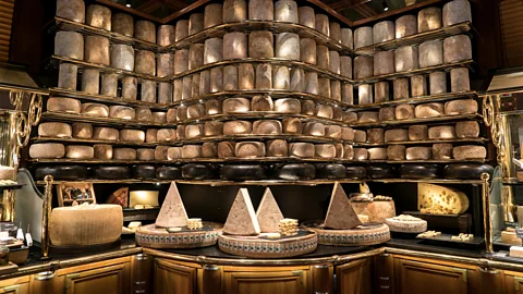 Adrien Privat The cheese counter offers 111 varieties from across France (Credit: Adrien Privat)