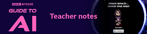 Teacher notes