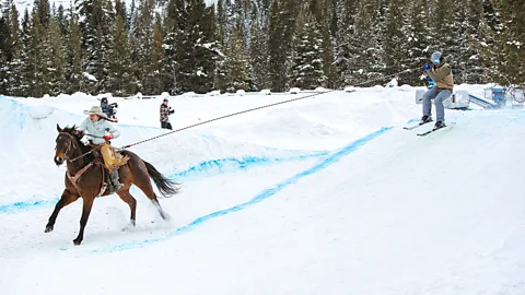 Keely Jackson Skijoring blends Colorado's ranching heritage with winter sport (Credit: Keely Jackson)