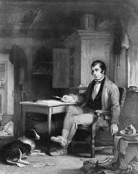 Getty Images Robert Burns (1759-1796) is Scotland's national poet and is celebrated annually on Burns Night, 25 January (Credit: Getty Images)