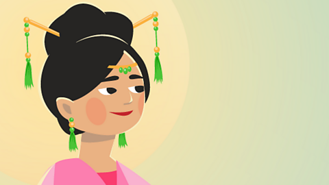 An animated version of Fu Hao.